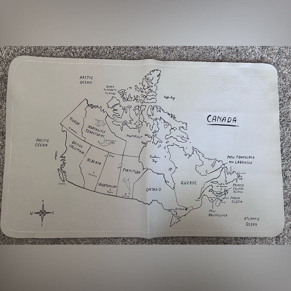 Gathre micro mat- Canada map